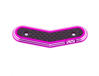 Ringer Hybrid 8th Wing Button | Xray | Pink