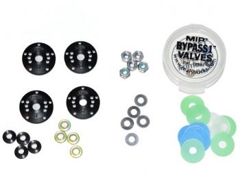 MIP Bypass1™ Tapered Hi-Flow™ Piston Kit, 5-Hole x 1.3mm, 1/8th Scale