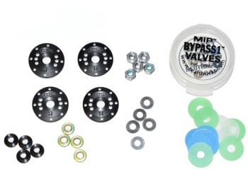 MIP Bypass1™ Tapered Hi-Flow™ Piston Kit, 8-Hole x 1.2mm, 1/8th Scale